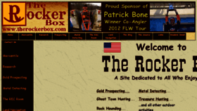 What Therockerbox.com website looked like in 2018 (5 years ago)
