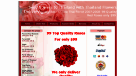 What Thailandflowersdelivery.com website looked like in 2018 (5 years ago)