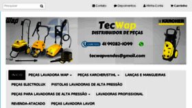 What Tecwap.com.br website looked like in 2018 (5 years ago)