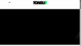 What Tonguemag.com website looked like in 2018 (5 years ago)