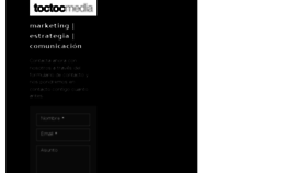 What Toctocmedia.com website looked like in 2018 (5 years ago)