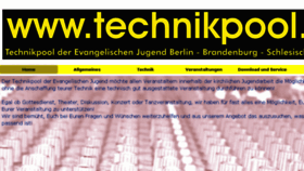 What Technikpool.org website looked like in 2018 (5 years ago)