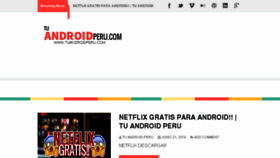 What Tuandroidperu.com website looked like in 2018 (5 years ago)