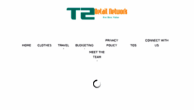 What T2retail.co.uk website looked like in 2018 (5 years ago)