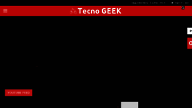 What Tecnogeek.com.br website looked like in 2018 (5 years ago)