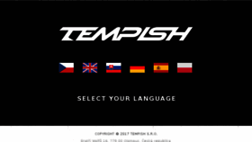 What Tempish.cz website looked like in 2018 (5 years ago)