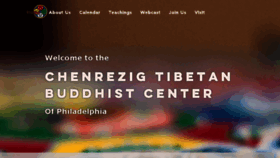 What Tibetanbuddhist.org website looked like in 2018 (5 years ago)