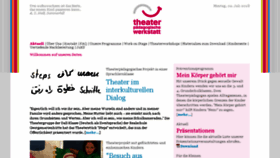 What Theaterpaed-werkstatt.de website looked like in 2018 (5 years ago)