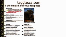 What Taggiasca.com website looked like in 2018 (5 years ago)
