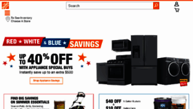 What Thehomedepot.com website looked like in 2018 (5 years ago)