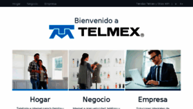 What Telmex.com.pe website looked like in 2018 (5 years ago)