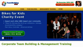 What Teambuildingusa.com website looked like in 2018 (5 years ago)