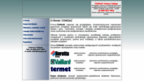 What Tomgaz.pl website looked like in 2018 (5 years ago)