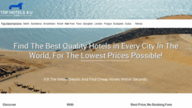 What Tophotels4u.com website looked like in 2018 (5 years ago)