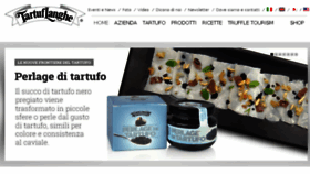 What Tartuflanghe.com website looked like in 2018 (5 years ago)