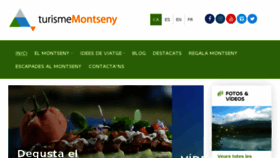 What Turisme-montseny.com website looked like in 2018 (5 years ago)