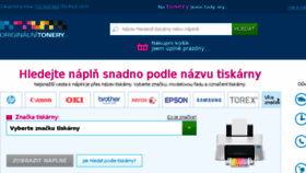 What Tonermania.cz website looked like in 2018 (5 years ago)