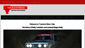 What Trackrodmotorclub.co.uk website looked like in 2018 (5 years ago)
