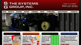 What Thesystemsgrp.com website looked like in 2018 (5 years ago)