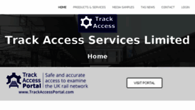 What Trackaccess.co.uk website looked like in 2018 (5 years ago)