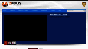 What Tvreplay.com.br website looked like in 2018 (5 years ago)