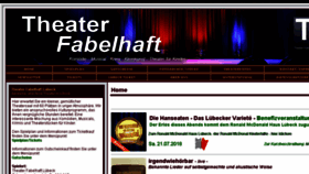 What Theater-fabelhaft.de website looked like in 2018 (5 years ago)