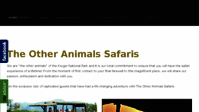 What Theotheranimals.co.za website looked like in 2018 (5 years ago)