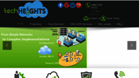 What Techheights.com website looked like in 2018 (5 years ago)