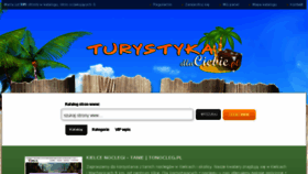 What Turystykadlaciebie.pl website looked like in 2018 (5 years ago)