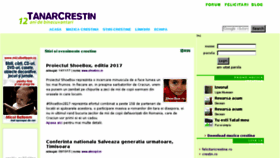 What Tanarcrestin.net website looked like in 2018 (5 years ago)