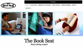 What Thebookseat.com website looked like in 2018 (5 years ago)