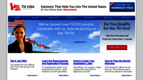 What Tnvisaexpert.com website looked like in 2018 (5 years ago)