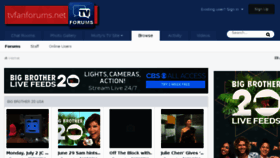 What Tvfanforums.net website looked like in 2018 (7 years ago)