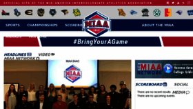 What Themiaa.com website looked like in 2018 (5 years ago)
