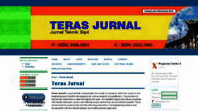 What Teras.unimal.ac.id website looked like in 2018 (5 years ago)