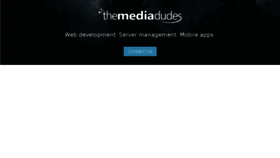 What Themediadudes.com website looked like in 2018 (5 years ago)