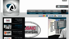 What Tv-a.es website looked like in 2018 (8 years ago)