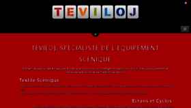 What Teviloj.fr website looked like in 2018 (7 years ago)