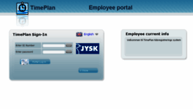 What Timeplandk.jysk.com website looked like in 2018 (5 years ago)