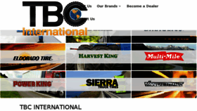 What Tbc-international.com website looked like in 2018 (5 years ago)