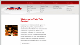 What Twintailsseafood.com website looked like in 2018 (5 years ago)