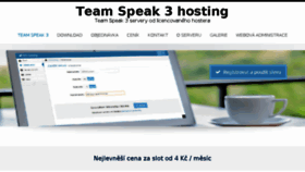 What Ts3-hosting.cz website looked like in 2018 (5 years ago)
