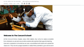 What Theconcordschool.org website looked like in 2018 (5 years ago)