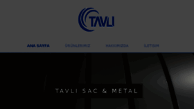 What Tavlimetal.com website looked like in 2018 (5 years ago)