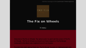What Thefixonwheels.com website looked like in 2018 (5 years ago)