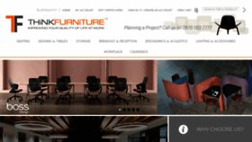 What Think-furniture.com website looked like in 2018 (5 years ago)