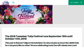 What Tulipfestival.com.au website looked like in 2018 (5 years ago)