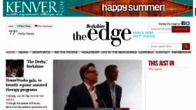 What Theberkshireedge.com website looked like in 2018 (8 years ago)