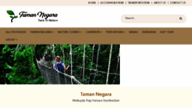 What Tamannegara.asia website looked like in 2018 (5 years ago)