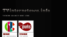 What Tvinternetowa.info website looked like in 2018 (5 years ago)